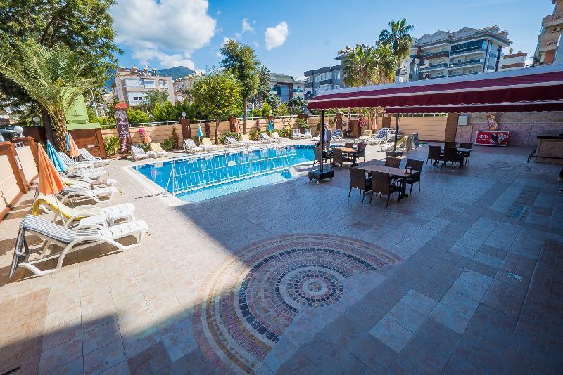 Cleopatra Tac Hotel & Apart Alanya Zewnętrze zdjęcie