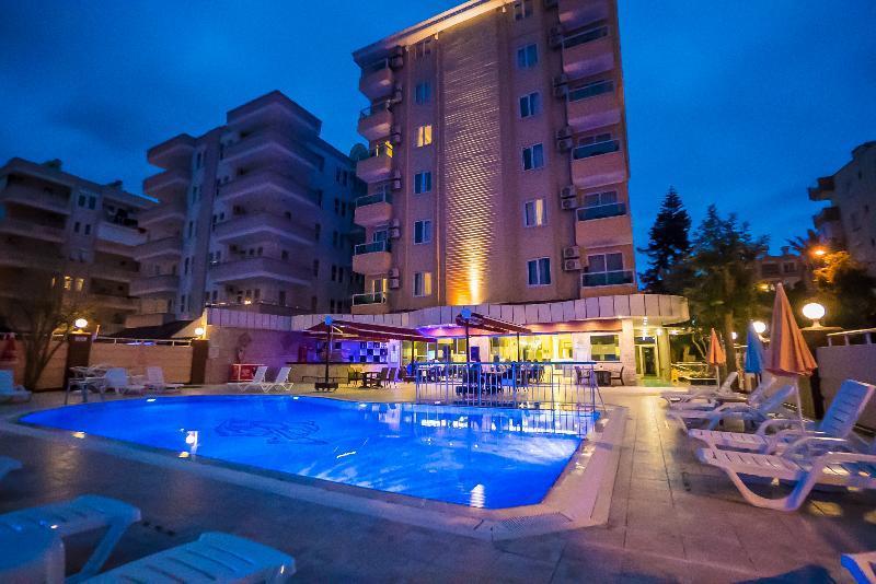 Cleopatra Tac Hotel & Apart Alanya Zewnętrze zdjęcie